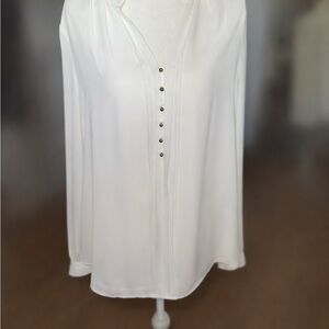 White House Black Market Button-Down Blouse